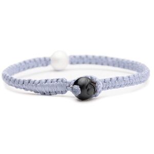 Lokai 2.0 Single Cord Bracelet in Ice Blue NWT